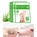 Chaussettes de masque de pied exfoliant Pédicure Foot Soins